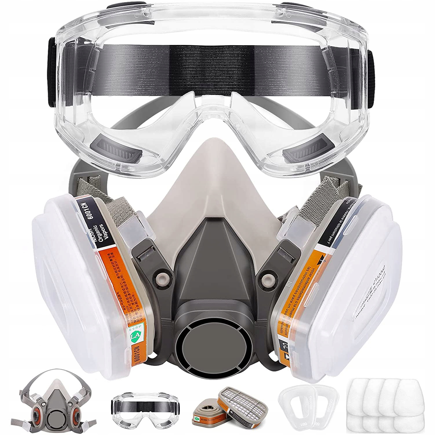 Protiprachová maska PAINT MASK Polomaska 6200 SET SET polomaska